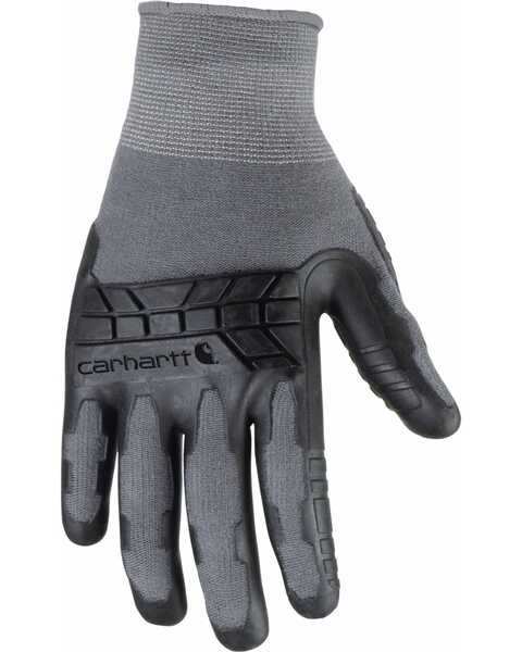 Carhartt Men's Grey C-Grip Knuckler Glove , Grey, hi-res