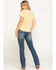 Image #6 - Shyanne Women's Medium Basic Bootcut Stretch Jeans, Blue, hi-res