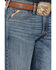 Image #2 - Ariat Men's M4 Riverbend Landry Medium Wash Relaxed Straight Jeans, Blue, hi-res