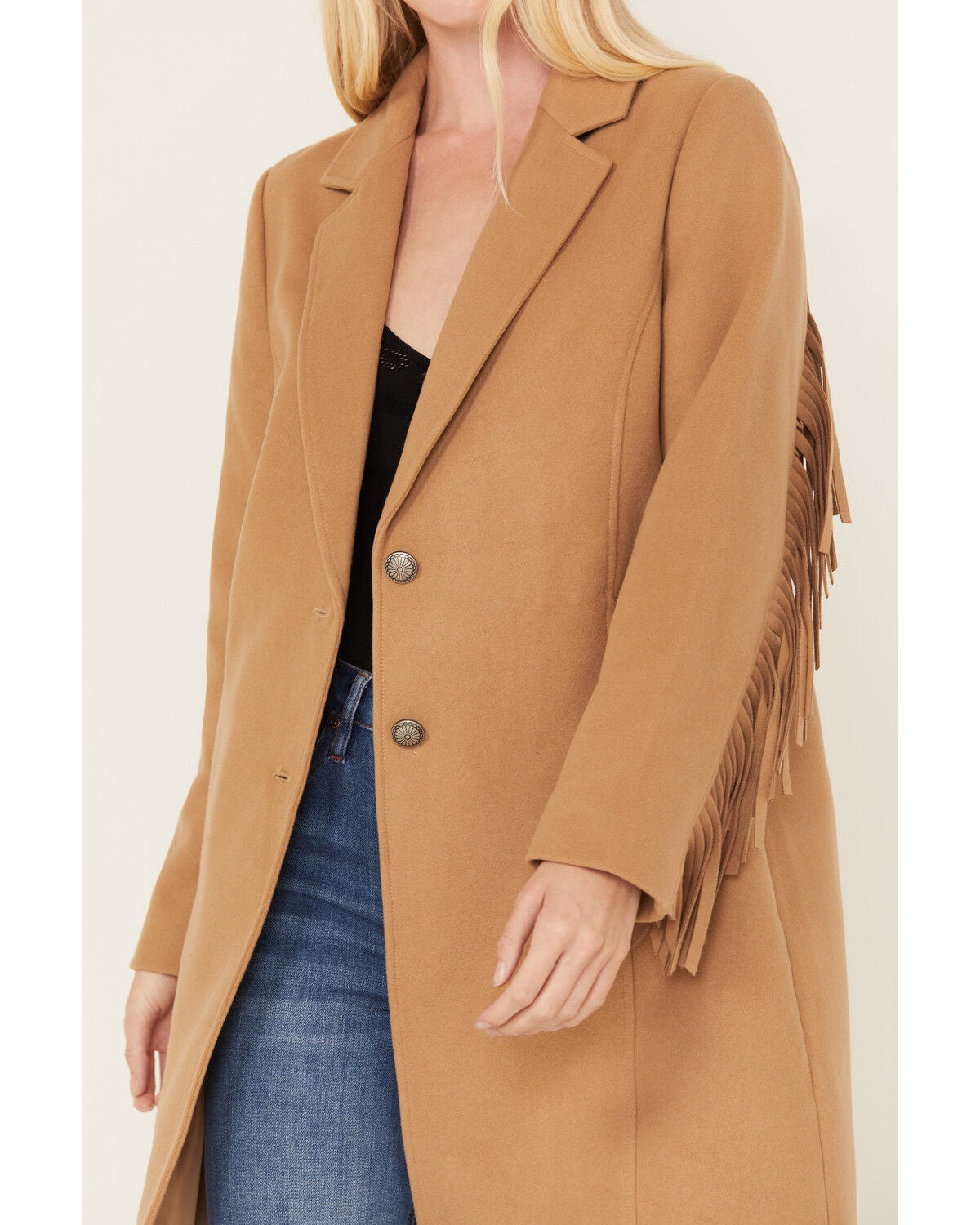 Image #3 - Idyllwind Women's Long Fringe Blazer, , hi-res