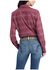 Image #2 - Ariat Women's Kirby Southwestern Stripe Print Long Sleeve Button-Down Stretch Western Shirt, Burgundy, hi-res