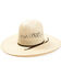 Image #1 - Rodeo King 25X Straw Cowboy Hat , Natural, hi-res