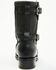 Image #5 - Sendra Women's Juno Motorcycle Boots - Round Toe, Black, hi-res