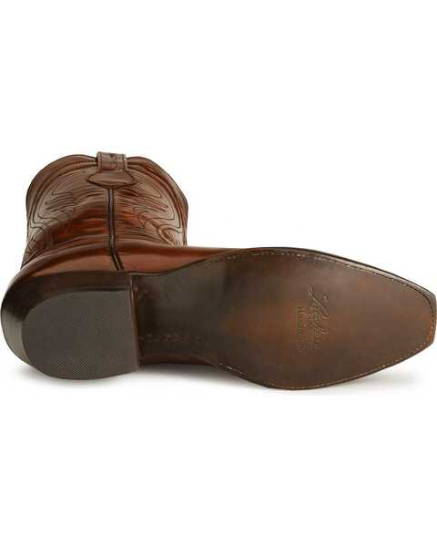 Lucchese Men's Classics Seville Goatskin Boots - Square Toe, Tan, hi-res
