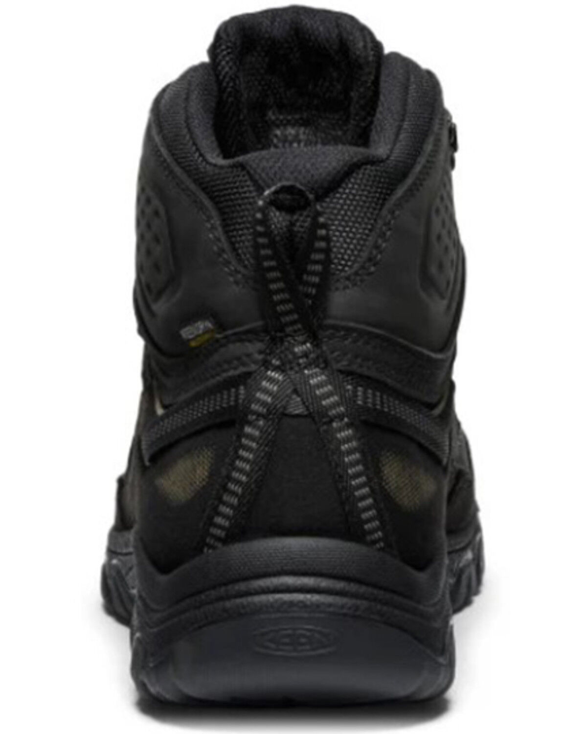 Image #2 - Keen Men's Targhee IV Waterproof Hiking Boots - Soft Toe, Black, hi-res