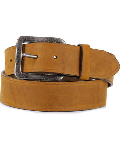 Image #1 - Chippewa Men's Logger Bark Leather Belt, Brown, hi-res