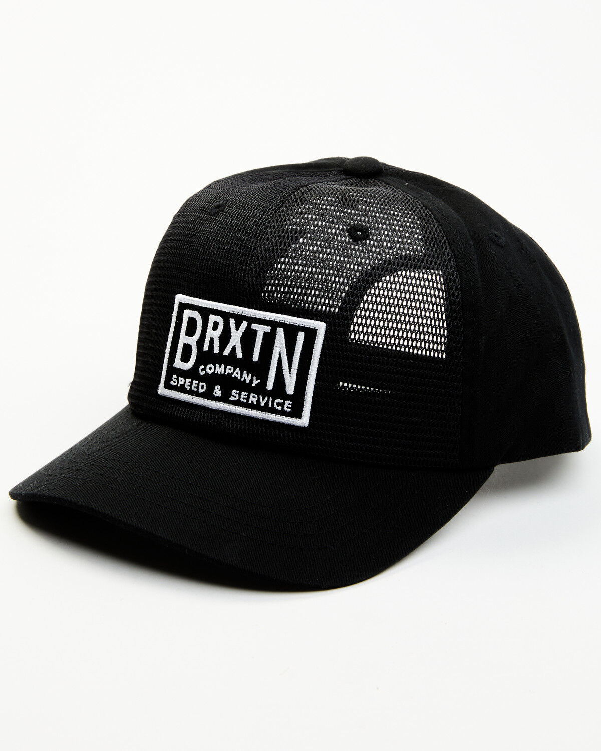 Image #1 - Brixton Men's Tune Up LP Ball Cap, Black, hi-res