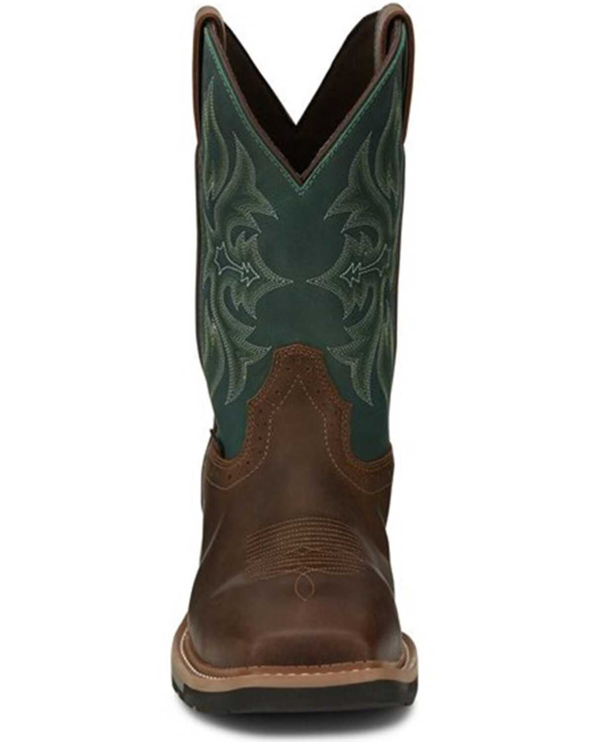 Image #4 - Justin Men's Bolt Western Work Boots - Composite Toe, , hi-res