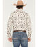 Image #4 - Rock & Roll Denim Men's Conversational Print Long Sleeve Snap Western Shirt, Cream, hi-res