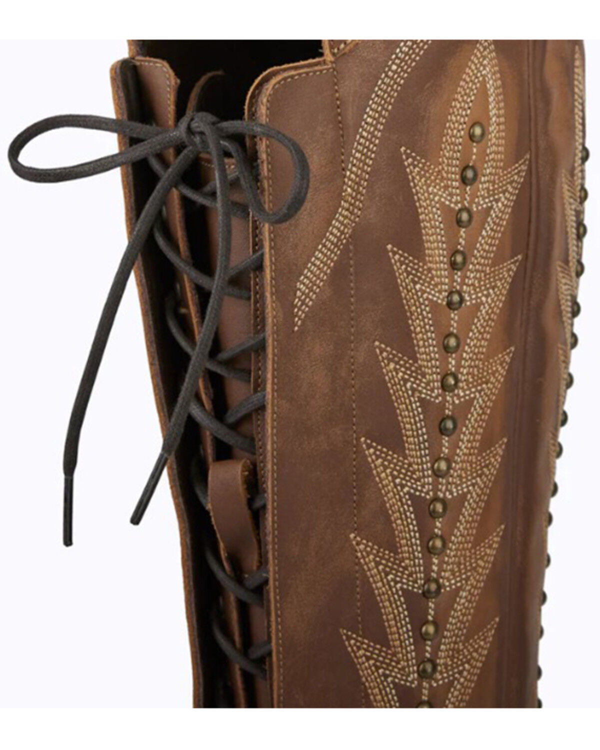 Image #8 - Lane Women's Lexington Western Boots - Snip Toe, Caramel, hi-res