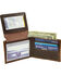 Image #2 - Western Express Brown Horses Leather Billfold Wallet *DISCONTINUED*, Brown, hi-res