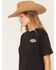 Image #3 - Wrangler Retro Women's Acid Wash Vegas Short Sleeve Graphic Tee, Black, hi-res
