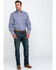 Image #6 - Resistol Men's Suffolk Geo Print Long Sleeve Western Shirt , Purple, hi-res