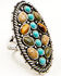 Image #6 - Shyanne Women's Bisbee Falls Thunderbird 5-Piece Ring Set, Silver, hi-res