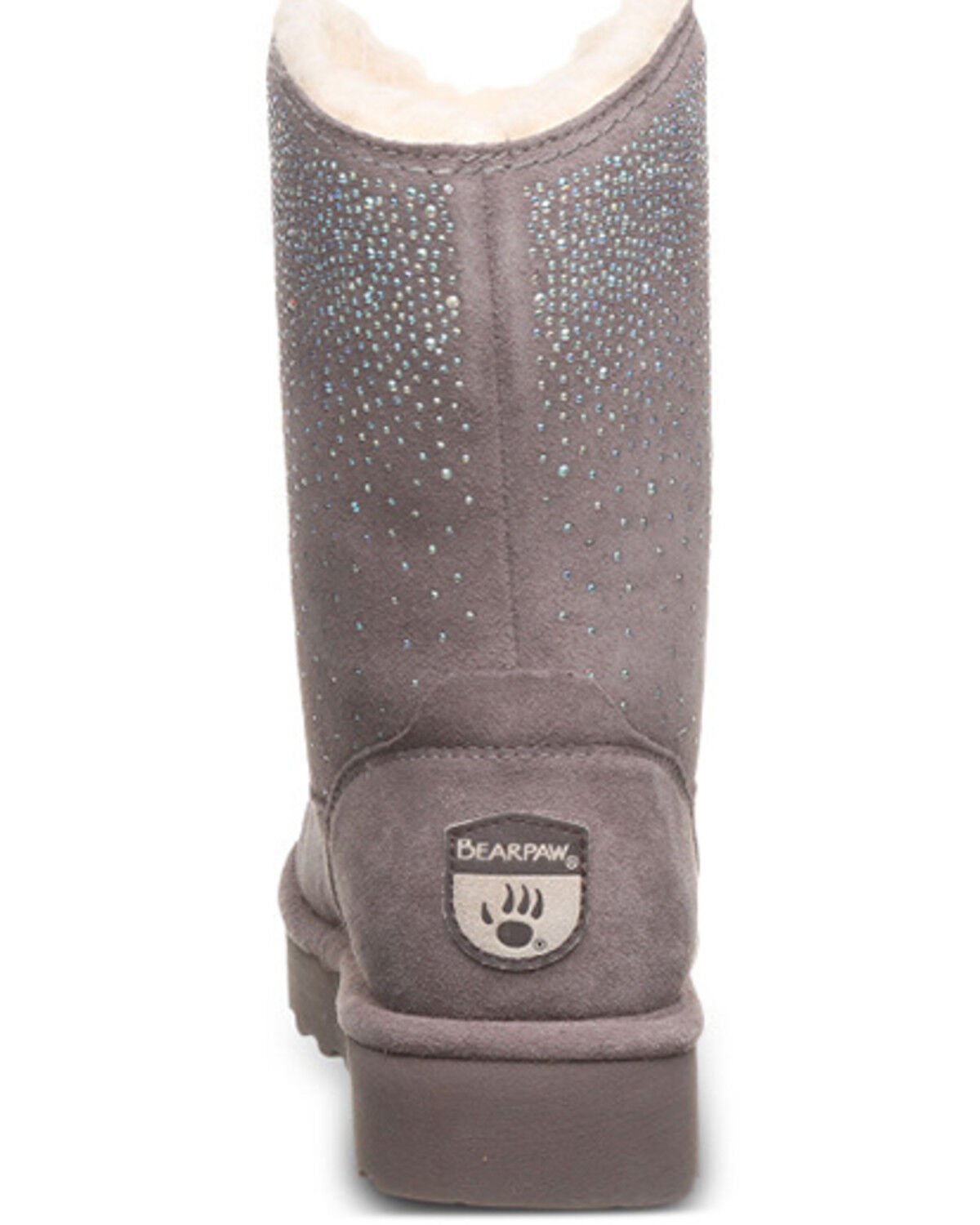 Image #5 - Bearpaw Women's Glam Platform Lo Casual Boots, Light Grey, hi-res