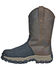 Image #3 - Hoss Men's 11" Recon Waterproof Metguard Wellington Work Boots - Composite Toe, Brown, hi-res
