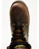 Image #6 - Carolina Men's Boot Barn Exclusive 6" Waterproof Work Boots - Steel Toe, Brown, hi-res