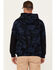 Image #4 - Hawx Men's Arlington Logo Camo Print Hooded Sweatshirt, Navy, hi-res