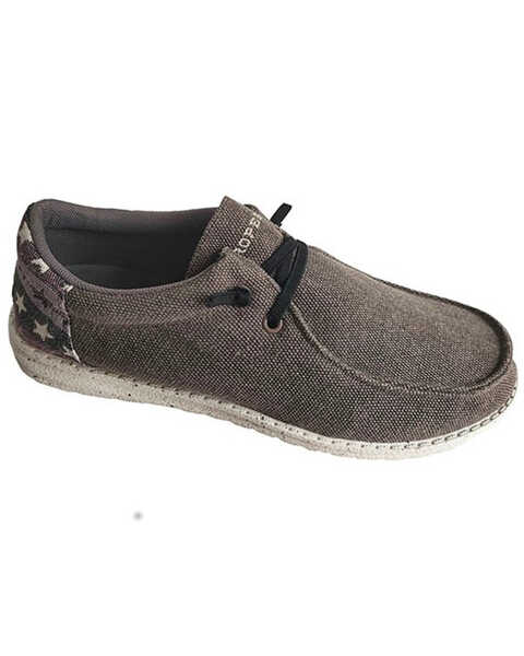 Image #1 - Roper Men's Hang Loose Casual Chukka Shoes - Moc Toe , Brown, hi-res