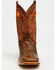 Image #4 - Justin Men's Boot Barn Exclusive Bent Rail Nash Western Boots - Broad Square Toe, Brown, hi-res
