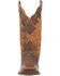 Image #3 - Dan Post Women's Tan Dozi Premium Leather Western Performance Boots - Broad Square Toe , Tan, hi-res