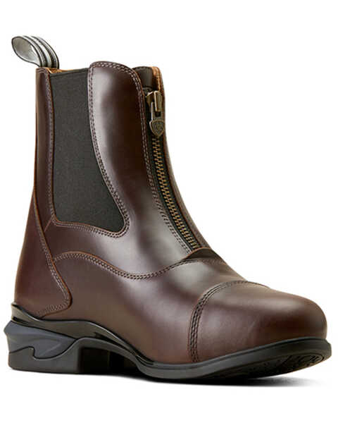 Image #1 - Ariat Men's Devon Zip Paddock Boots - Round Toe , Brown, hi-res