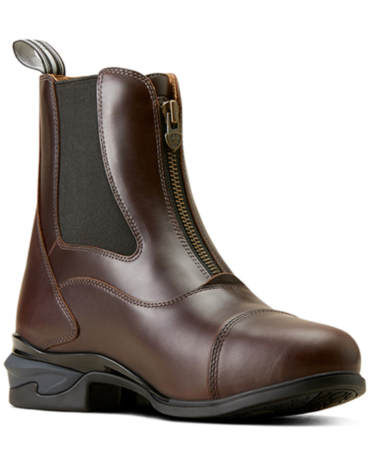 Image #1 - Ariat Men's Devon Zip Paddock Boots - Round Toe, Brown, hi-res