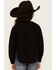 Image #4 - Cotton & Rye Girls' Boot Applique Round Bottom Sweater, Black, hi-res