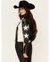 Image #3 - Stoosh Women's Star Racing Jacket, Black, hi-res