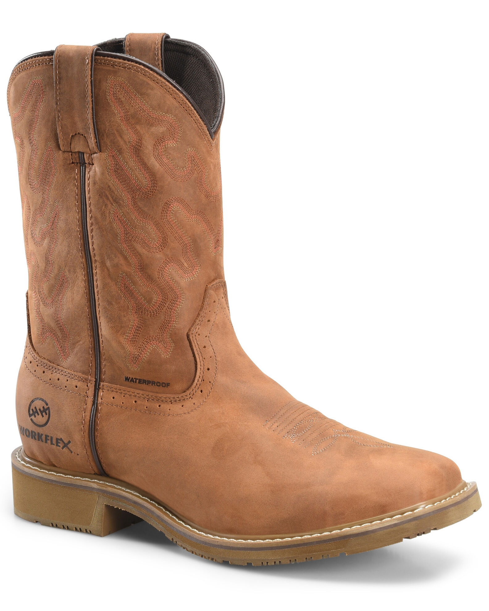 Double H Men s Workflex Waterproof Western Work Boots Composite