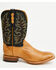 Image #2 - Cody James Men's Exotic Ostrich Western Boots - Broad Square Toe, Brandy Brown, hi-res