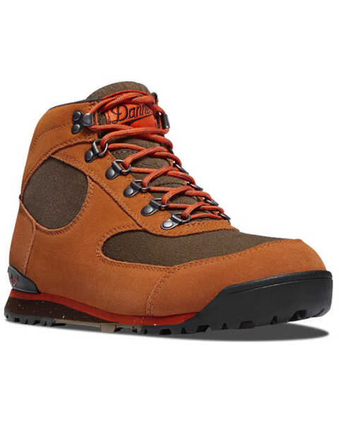 Danner Men's Jag Sierra Hiker Work Boots - Round Toe, Brown, hi-res