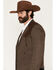 Image #2 - Circle S Men's Denali Snap Cropped Sportcoat, Brown, hi-res