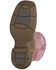 Image #7 - Smoky Mountain Women's Prairie Western Boots - Broad Square Toe, Pink, hi-res