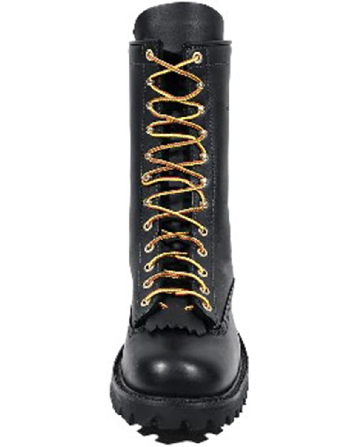 Image #2 - LaCrosse Women's Explorer Lace-Up Work Boots - Round Toe, Black, hi-res