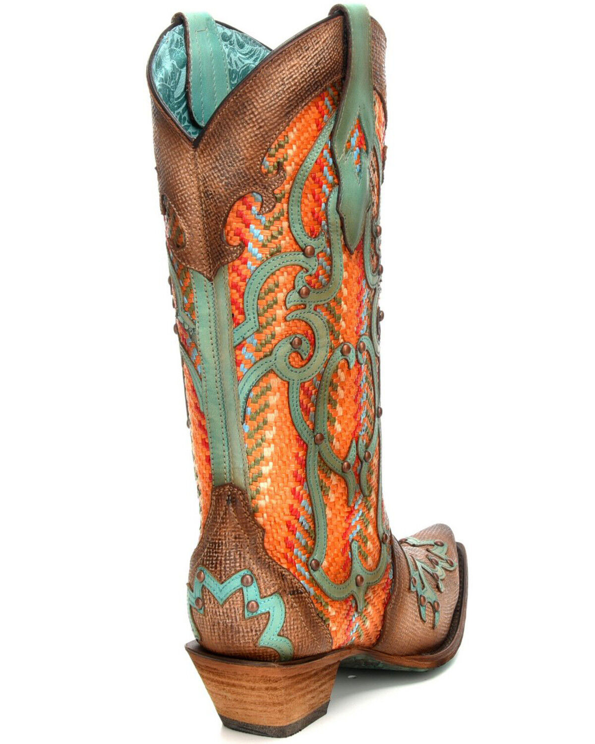 turquoise cowgirl boots women's shoes