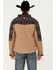 Image #4 - Hooey Men's Southwestern Print Softshell Jacket, Tan, hi-res