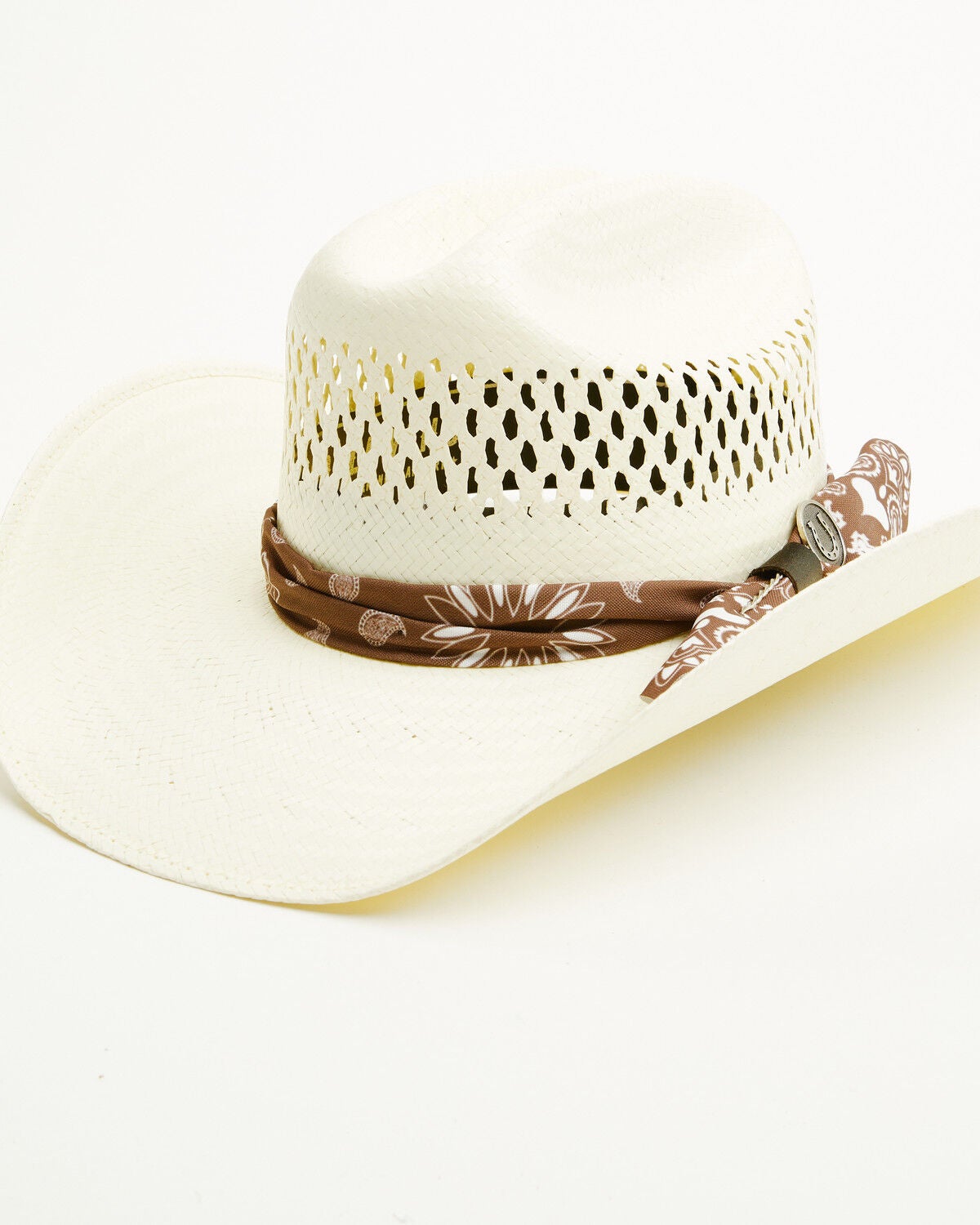 Image #1 - Idyllwind Women's Avalon Straw Western Hat, Ivory, hi-res