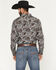 Image #4 - Cody James Men's Colorado Ridge Paisley Print Long Sleeve Snap Western Shirt - Big, Brown, hi-res