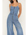 Image #2 - Levi's Women's Bustier Light Wash Sleeveless Wide Leg Denim Jumpsuit, , hi-res