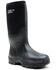 Image #1 - Cody James Men's Glacier Guard Insulated Rubber Boots - Soft Toe, Black, hi-res