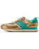 Image #2 - Ariat Women's Ranch Runner Southwestern Print Casual Shoes, Turquoise, hi-res