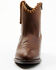 Image #4 - Shyanne Women's Sawyer Dolly Terra Western Fashion Booties - Round Toe , Cognac, hi-res