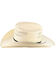 Resistol Men's 20X Chase Straw Cowboy Hat, Natural, hi-res
