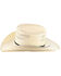 Image #5 - Resistol Chase 20X Straw Cowboy Hat, Natural, hi-res