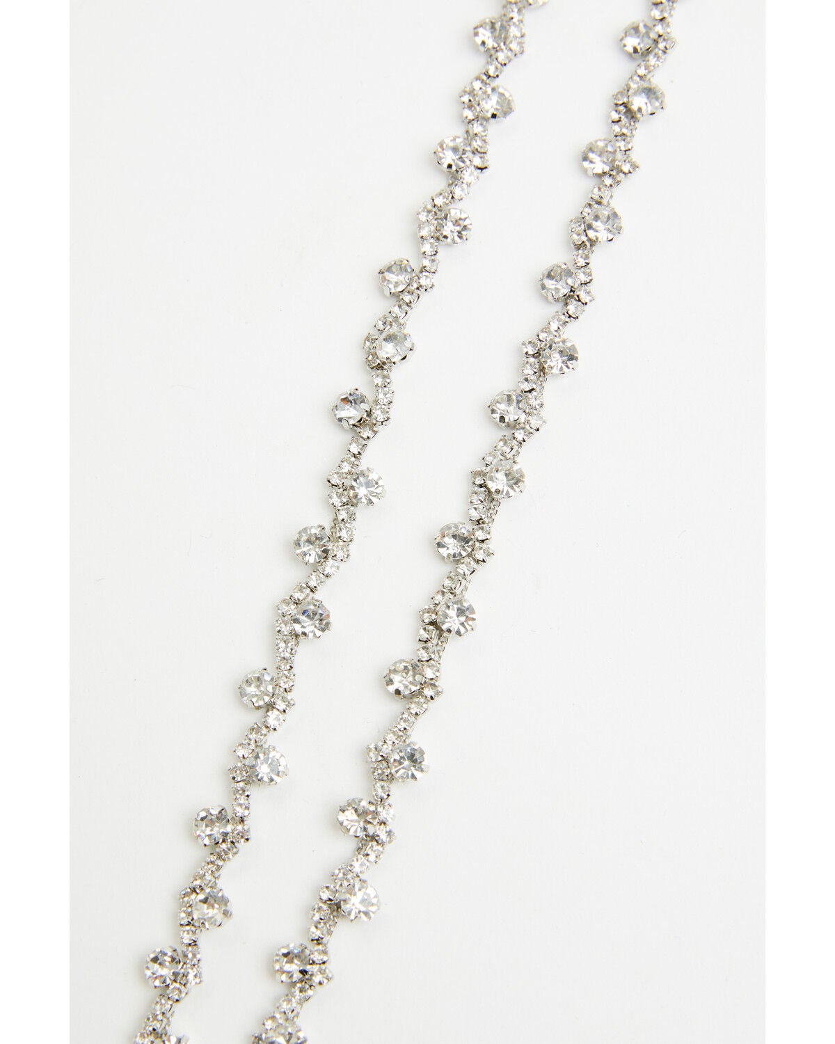 Image #3 - Shyanne Women's Rhinestone Wave Hat Band, No Color, hi-res