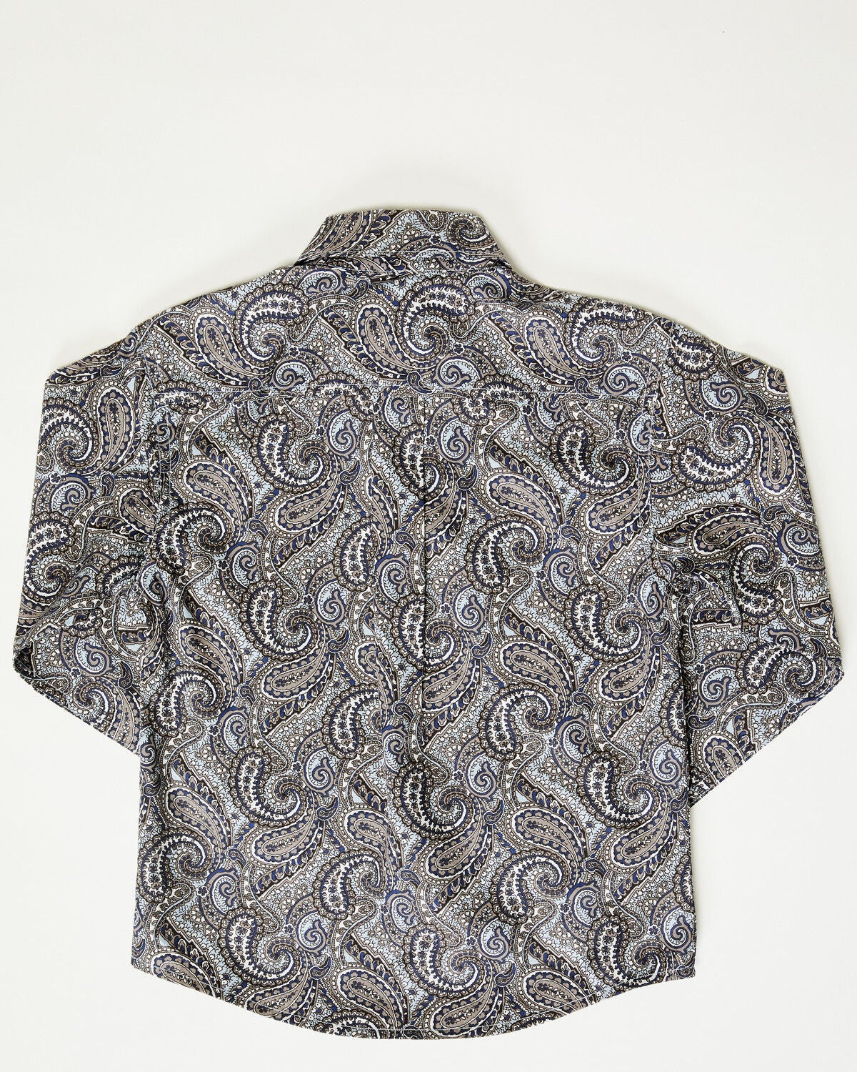Image #2 - Cinch Toddler Boys' Paisley Print Long Sleeve Button-Down Western Shirt, , hi-res