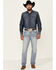 Cody James Men's Renegade Light Stretch Slim Straight Jeans , Blue, hi-res