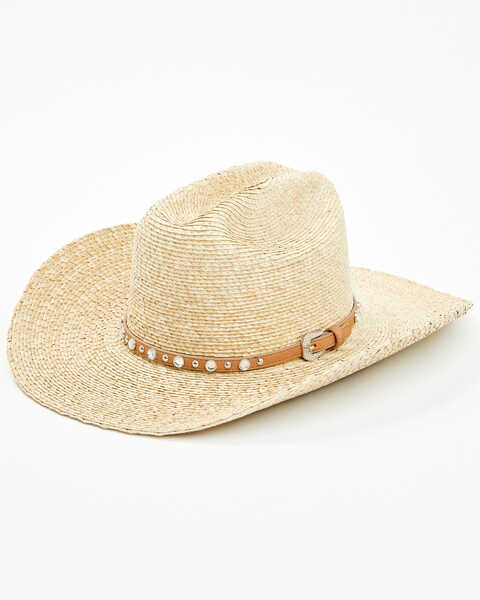 Shyanne Women's Sky Straw Cowboy Hat , Natural, hi-res