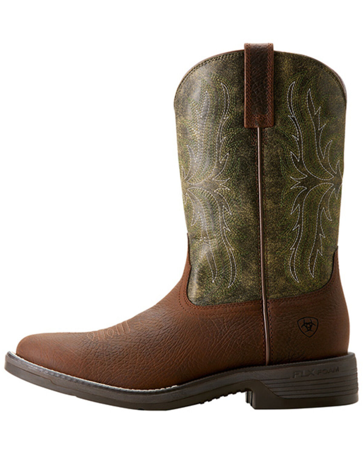 Image #2 - Ariat Men's Ridgeback Western Boots - Round Toe, Brown, hi-res
